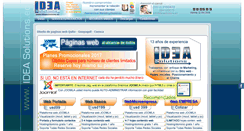 Desktop Screenshot of ideasolutions.ec