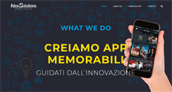 Desktop Screenshot of ideasolutions.it